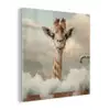 Giraffe - Wilde dieren - Bad -  Schuim plexiglas 5mm klein -z3d