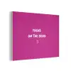 Focus - Smiley - Roze PET vilt klein -3d