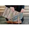 Golven - 3D - Crème laptophoes neopreen klein 279 -tas