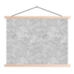 Grijs - Marmer - Mat textielposter latten blank klein 122 -3d