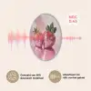 Disco - Fruit - Glitter - Strawberry Akoestische PET Vilt - Rond klein -USP_NL