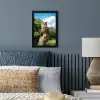 Uil - Boomstronk - Bos - Lucht fotolijst zwart zonder passe partout klein -sfeer3