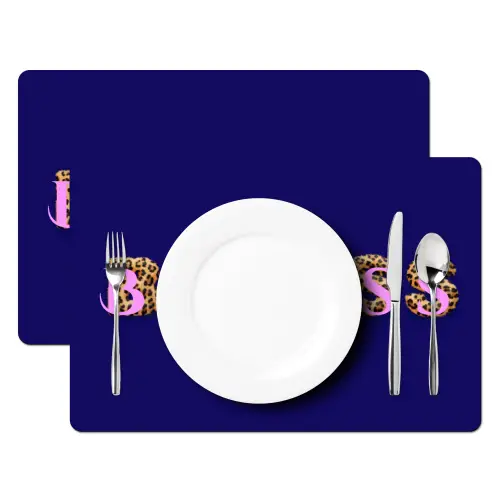 Badass - Panterpint - Schaduw - Roze Placemat vinyl groot -zzsfeer2_Kitchenyeah-website