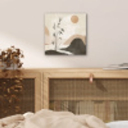 Japandi - Landschap - Beige aluminium wit klein -sfeer3
