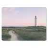 Vuurtoren - Duinlandschap - Zee muismat rubber klein -3d