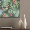 Bladeren - Bloemen - Jungle - Tropisch PET vilt middel -sfeer6_closeup