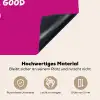 Focus - Smiley - Roze Inductie beschemer met haakjes klein -ky-onderkant-de