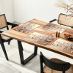 Bloesemtakken - Schilderachtig - Roze Placemat vinyl groot -zzsfeer4_Kitchenyeah-website