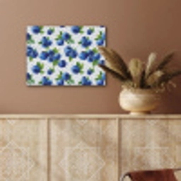 Bessen - Patroon - Blauw PET vilt klein 837 -sfeer4