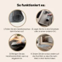 Gebroken Geschiedenis Inductie beschermer vinyl 3mm middel -tsfeer9_DE