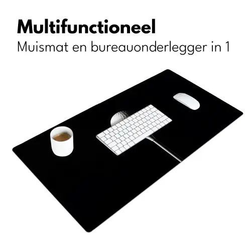 Golfbal - Minimalistisch - Wit Muismat XXL klein -sfeer4