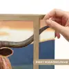 Longhorn - Landschap - Zonsondergang Light Box met batterij (Wandlamp) middel -USP_websiteprintNL