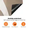 Vloeiende vlakken - Harmonieus - Golvend Inductie beschermer vinyl 3mm klein -zzzzzzz-td-onderkant
