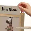 Zebra - Zonnebloemen - Warm Light Box met kabel (Kinderlampje) klein -USP_websiteprintNL