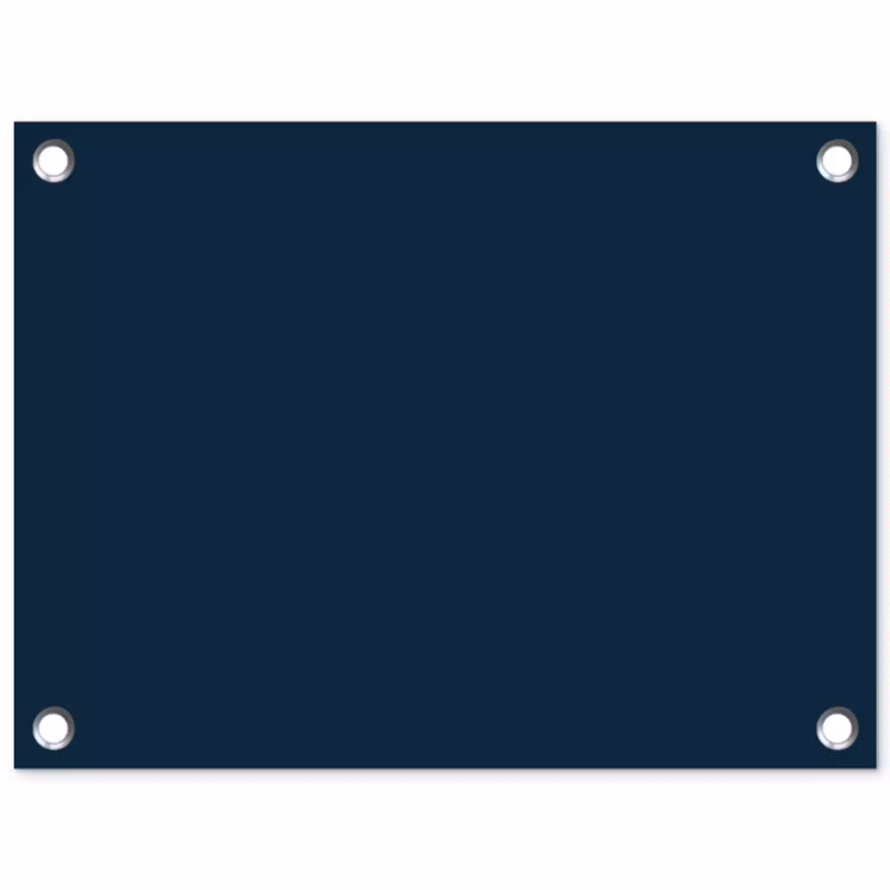Midnight - Blue - Blauw tuinposter los doek klein 239 -3d