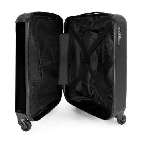 Heks met een borrelende ketel NBS - Handbagage koffer - Kinderen Unisex middel -binnenkant
