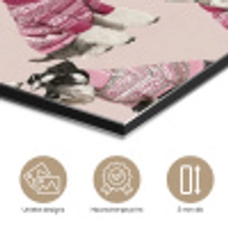 Honden - Truien - Rood aluminium wit klein 46 -closeup_NL
