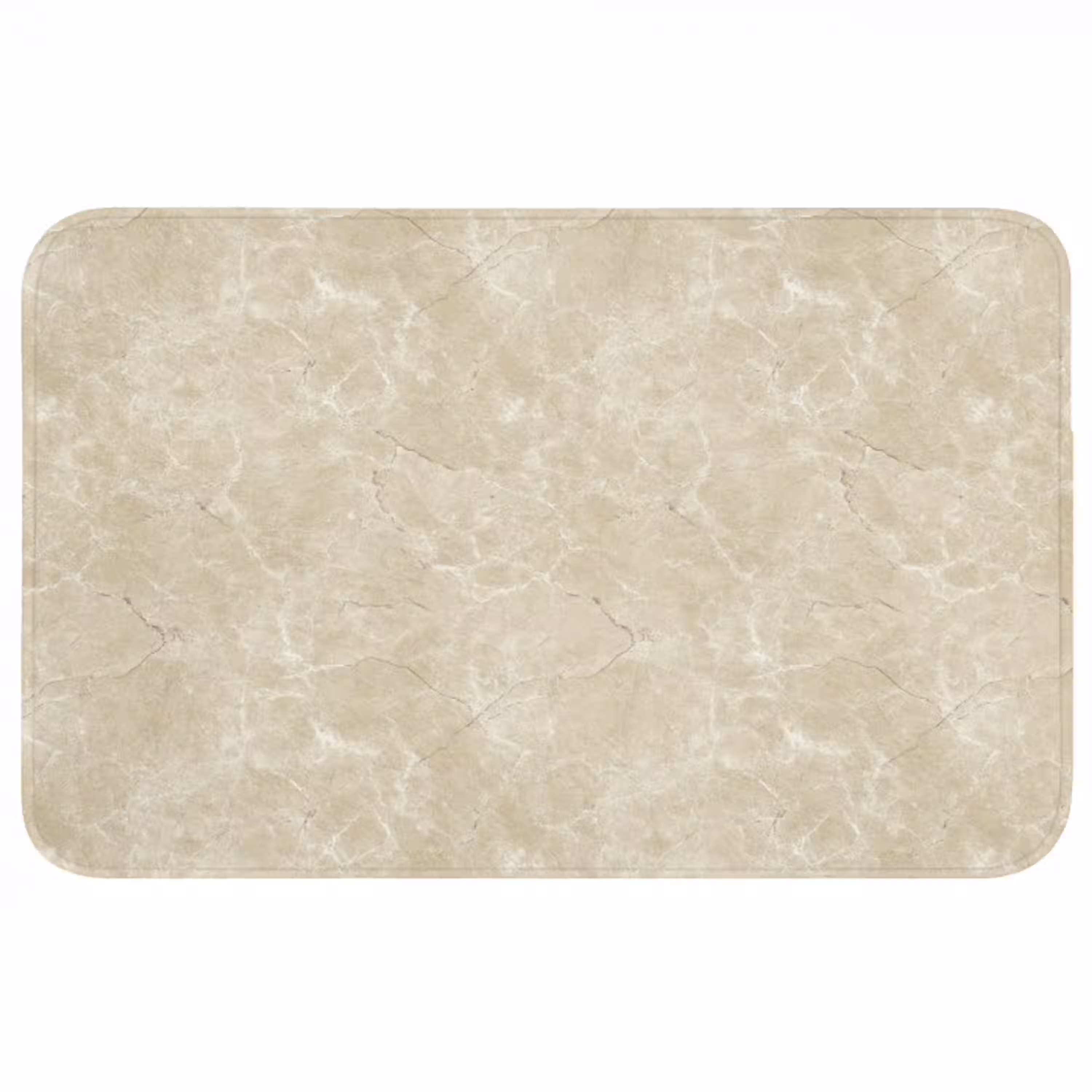 Lichtbeige - Marmer - Diffusie adering Badmat middel 997 -3d