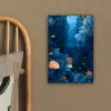 Koraalrif - Vissen - Oceaan - Blauw canvas 2cm klein -sfeer3