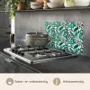 Palmblad - Panterprint - Tropical keuken achterwand spatscherm klein -usp_NL