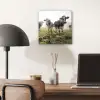 Koeien - Licht - Gras - Dieren aluminium wit klein -sfeer5