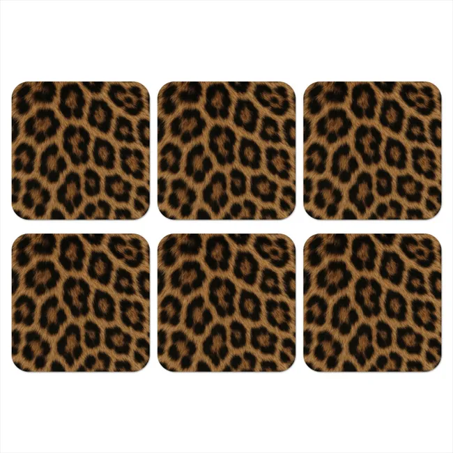 Coaster - Panther coat - Realistic - Brown