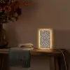 Zebra - Klassiek - Zwart Light Box met kabel (Tafellamp) klein 925 -sfeer4