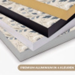 Klassiek - Botanisch - Kleurrijk Textielframe zwart klein 947 -USP_kleurenNL