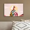 Vrouw - Zon - Kleurrijk canvas 2cm klein -sfeer3