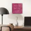 eat me out don't stress me out - Roze - Minimalistisch plexiglas 5mm klein -sfeer6
