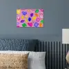 Edelstenen - Vormen - Hartje - Kleurrijk poster papier klein -sfeer2