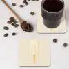 Minimalistisch - Waterijsje - Stokje - Beige onderzetter kurk middel -sfeer2