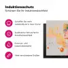 Abstract - Vrouw - Bloemenkroon - Goud Inductie beschermer vinyl 3mm klein -zzzzzzz-lf-ups