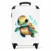 Ziggy Zeeschildpad Koffer - NBS - Handbagage middel -productfoto_recht