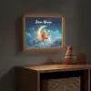 Knuffel - Monster - Maan - Wolken Light Box met batterij (Wandlamp kind) middel -sfeer5_kind