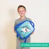 Haai - Water - Zee Kinderrugzak - Blauw middel -sfeer1_FR