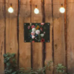 Stilleven met bloemen in een glazen vaas - Schilderij van Jan Davidsz. de Heem tuinposter los doek klein -sfeer1