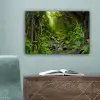 Natuur - Water - Jungle - Bos - Tropisch canvas 2cm klein -sfeer4