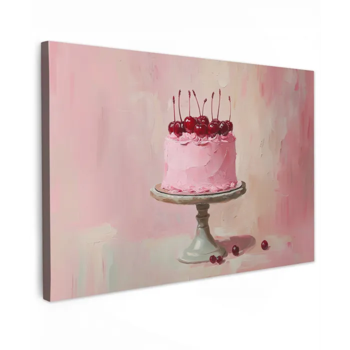 Taart - Pink - Cherry canvas 2cm klein -z3d
