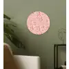 Vloeiend - Olieverf - Roze Wandcirkel kunststof plaat 5mm dik klein 188 -sfeer3