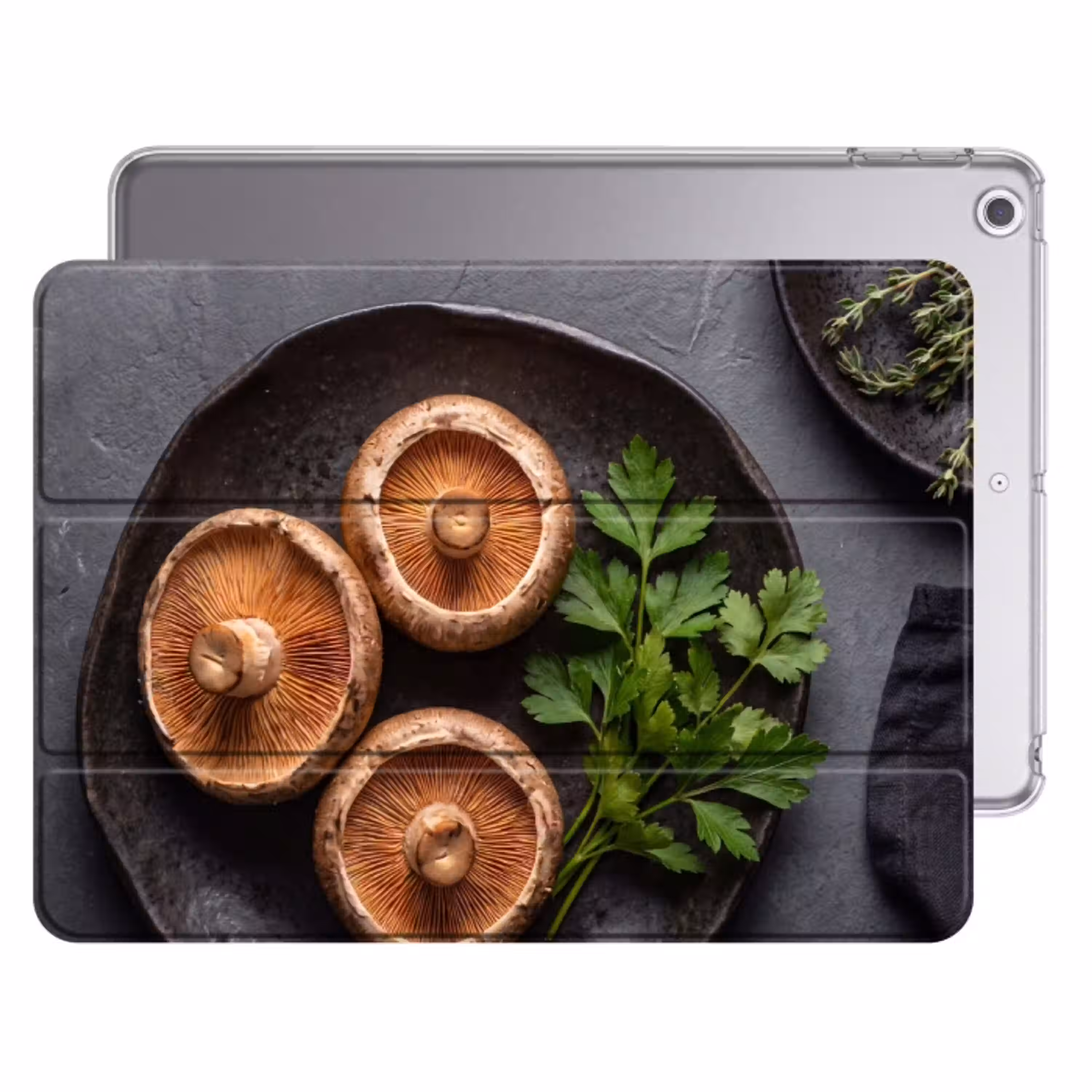 Paddestoelen - Kruiden - Eten Apple iPad 2017 middel -threedimensional_3d_global