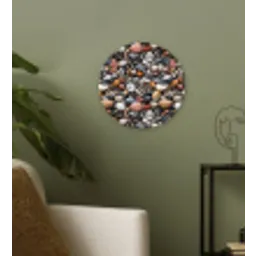 Natuur - Kleuren - Stenen Wandcirkel kunststof plaat 5mm dik klein 188 -sfeer3