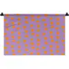 Paars - Oranje - Perzik Wandkleed katoen klein 269 -zz3d