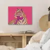 Tijger - Modern - Neon PET vilt klein -sfeer3