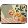 Citroenen - Glas - Tafelkleed - Geblokt laptophoes neopreen klein -zkaufland3dotto