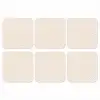 Patroon - Beige - Lijnen - Bruin onderzetter kurk middel 366 -3d