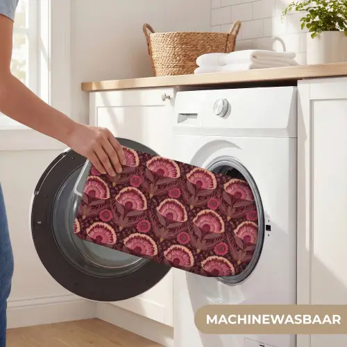Antiek - Bloemen - Kleurrijk Badmat klein 997 -USP_WasbaarNL