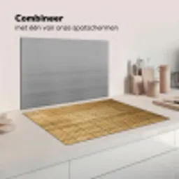 Symmetrie van Bamboe Inductie beschermer vinyl 3mm klein -wsfeer7_website