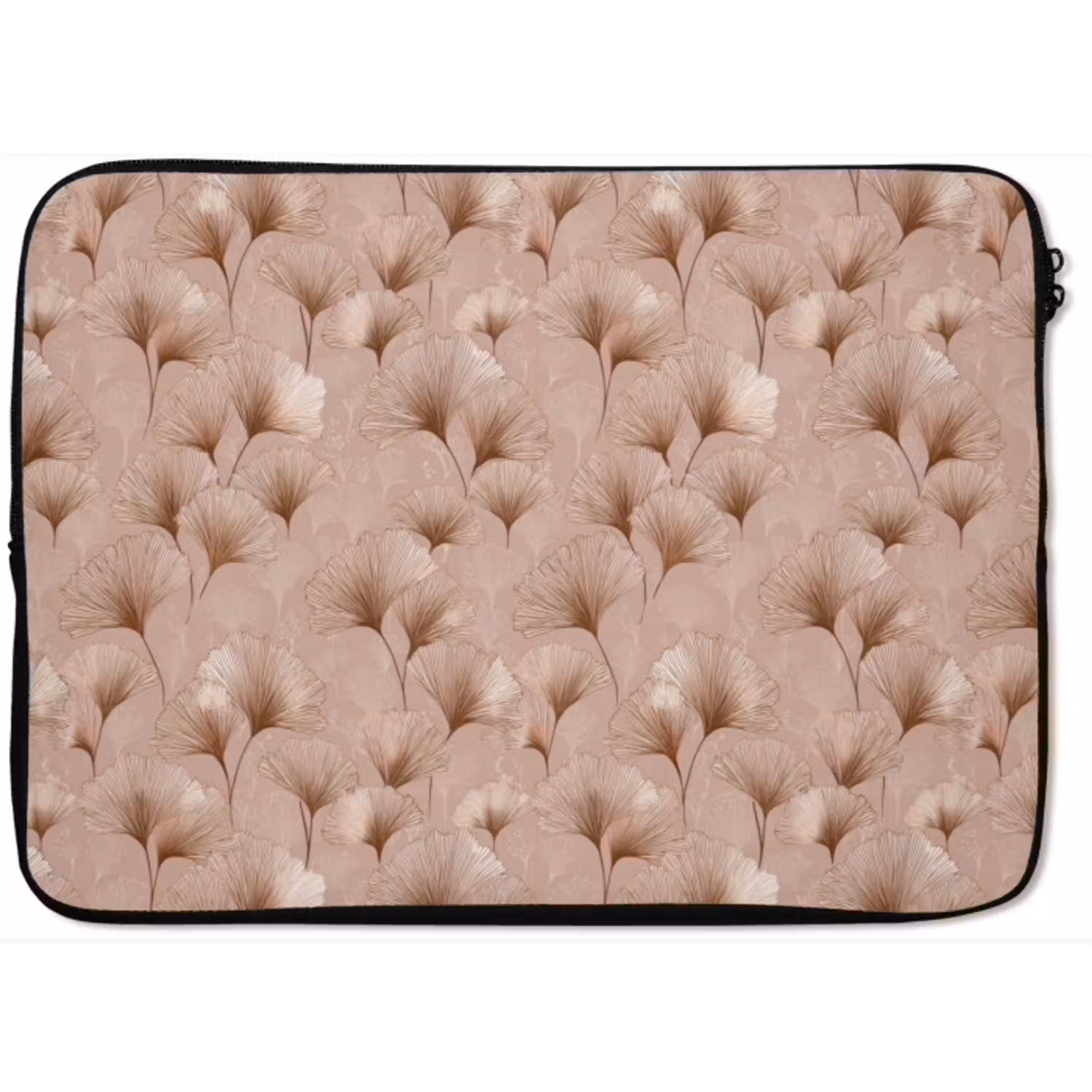 Ginkgo - Patroon - Roze laptophoes neopreen klein 279 -zkaufland3dotto