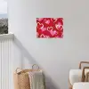 Patroon - Hartjes - Roze - Valentijn tuinposter los doek klein -sfeer8